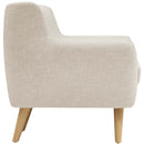 Emilia Upholstered Fabric Armchair