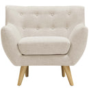 Emilia Upholstered Fabric Armchair