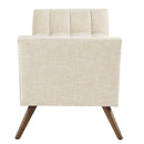 Kamari Medium Upholstered Fabric Bench