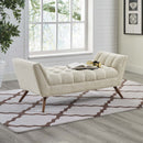 Kamari Medium Upholstered Fabric Bench