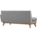 Brianna Right-Arm Upholstered Fabric Loveseat