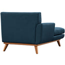 Brianna Left-Facing Upholstered Fabric Chaise