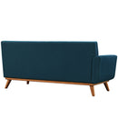 Brianna Left-Arm Upholstered Fabric Loveseat