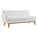 Brianna Left-Arm Upholstered Fabric Loveseat