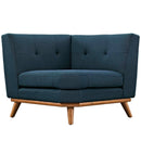 Brianna Upholstered Fabric Corner Chair