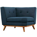 Brianna Upholstered Fabric Corner Chair