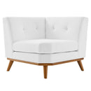 Brianna Upholstered Fabric Corner Chair