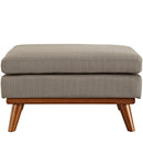 Brianna Upholstered Fabric Ottoman