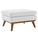 Brianna Upholstered Fabric Ottoman