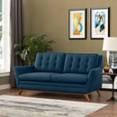 Valentina Upholstered Fabric Loveseat