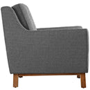 Valentina Upholstered Fabric Loveseat