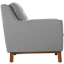 Valentina Upholstered Fabric Loveseat