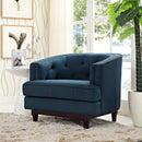 Eliam Upholstered Fabric Armchair