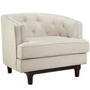 Eliam Upholstered Fabric Armchair