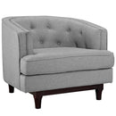 Eliam Upholstered Fabric Armchair