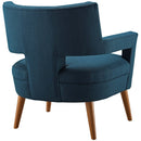 Francesca Upholstered Fabric Armchair