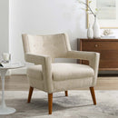 Francesca Upholstered Fabric Armchair