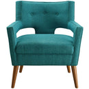 Francesca Upholstered Fabric Armchair