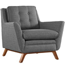 Valentina 3 Piece Upholstered Fabric Living Room Set
