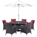 Ariyah 8 Piece Outdoor Patio Dining Set