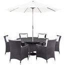 Ariyah 7 Piece Outdoor Patio Dining Set