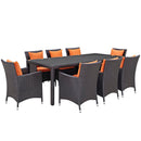 Alani 9 Piece Outdoor Patio Dining Set
