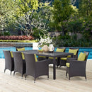 Alani 9 Piece Outdoor Patio Dining Set