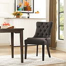 Kenzo Tufted Fabric Dining Chair