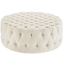 Anakin Upholstered Fabric Ottoman