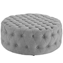 Anakin Upholstered Fabric Ottoman