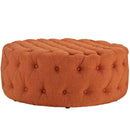 Anakin Upholstered Fabric Ottoman