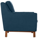 Valentina Living Room Set Upholstered Fabric Set of 2