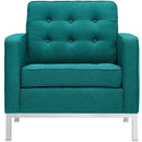 Granger Armchairs Upholstered Fabric Set of 2