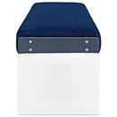 Khalani Performance Velvet Bench