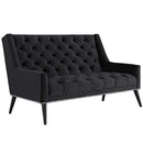 Theo Performance Velvet Loveseat