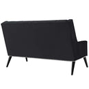 Theo Performance Velvet Loveseat