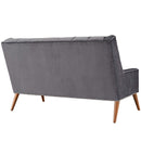 Theo Performance Velvet Loveseat