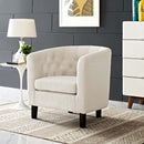 Jamal Upholstered Fabric Armchair