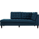 Alaric Upholstered Fabric Left Facing Bumper