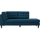 Alaric Upholstered Fabric Right Facing Bumper