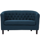 Jamal Upholstered Fabric Loveseat
