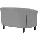 Jamal Upholstered Fabric Loveseat
