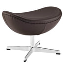 Aleena Leather Ottoman