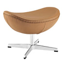 Aleena Leather Ottoman