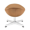 Aleena Leather Ottoman