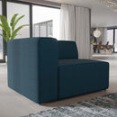 Linda Fabric Left-Facing Sofa