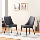 Chance Dining Side Chair Vinyl Set of 2