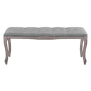 Alan Vintage French Upholstered Fabric Bench