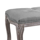 Alan Vintage French Upholstered Fabric Bench