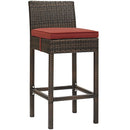 Maisie Outdoor Patio Wicker Rattan Bar Stool